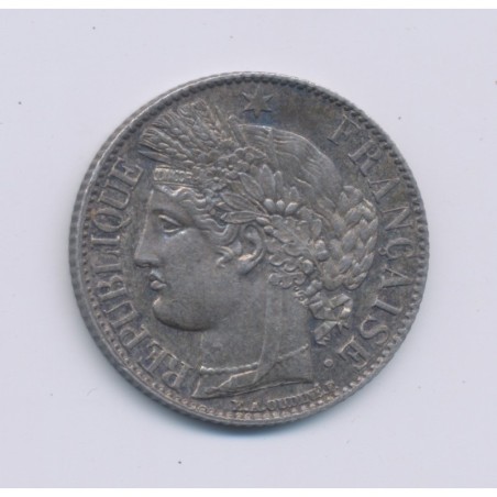 Cérès - 1 Franc - 1888 A Paris - SUP+