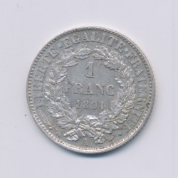 Cérès - 1 Franc - 1894 A Paris - SPL 2