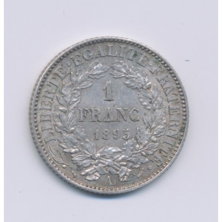 Cérès - 1 Franc - 1895 A Paris - SUP+