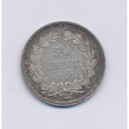 50 centimes Louis Philippe I - 1847 A Paris - SUP
