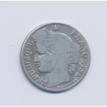 50 centimes Cérès - 1871 A Paris - B/TB