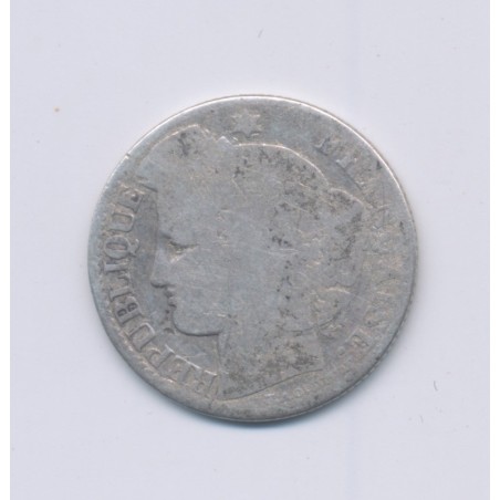 50 centimes Cérès - 1872 K Bordeaux - B