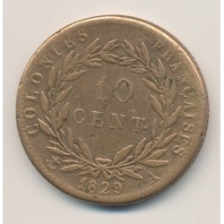Charles X - 10 Centimes - 1829 A Paris 2