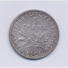 1 Franc Semeuse - 1901 - argent - SUP+