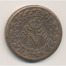 Napoléon Empereur - 10 Centimes - 1814 sans points 2
