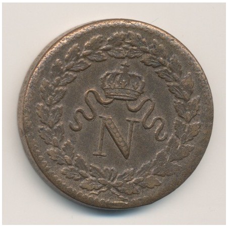 Napoléon Empereur - 10 Centimes - 1814 sans points
