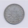 1 Franc Semeuse - 1907 - argent - TB+