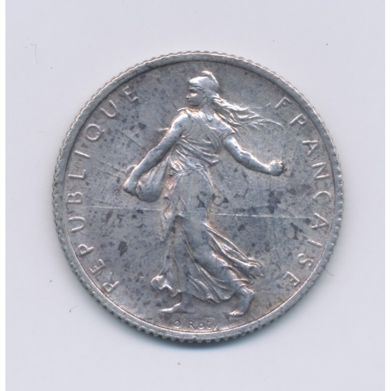 1 Franc Semeuse - 1908 - argent - SUP+