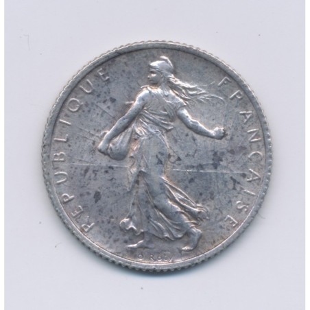 1 Franc Semeuse - 1908 - argent - SUP+