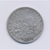 1 Franc Semeuse - 1910 - argent - TTB