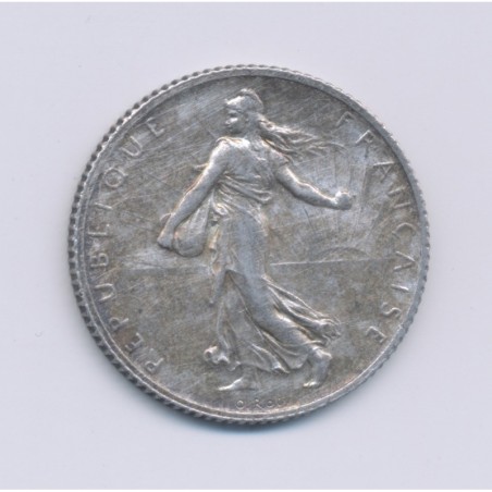 1 Franc Semeuse - 1910 - argent - SUP