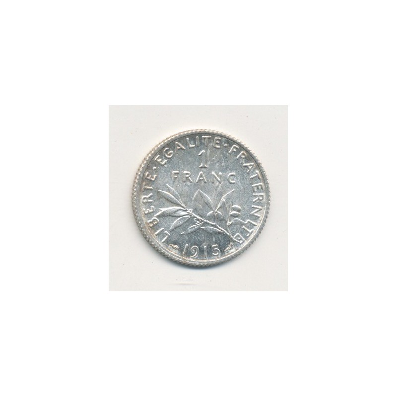 1 Franc Semeuse - 1915 - argent