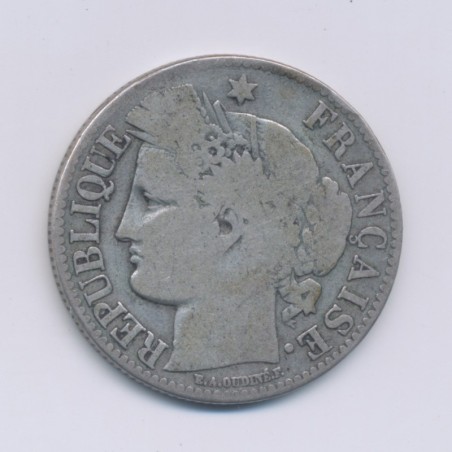 Cérès - 2 Francs - 1871 K Bordeaux - avec légende - B