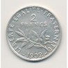 2 Francs Semeuse - 1902 - argent