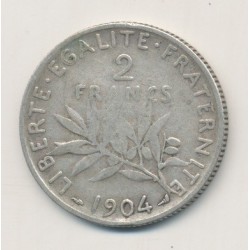 2 Francs Semeuse - 1904 - argent