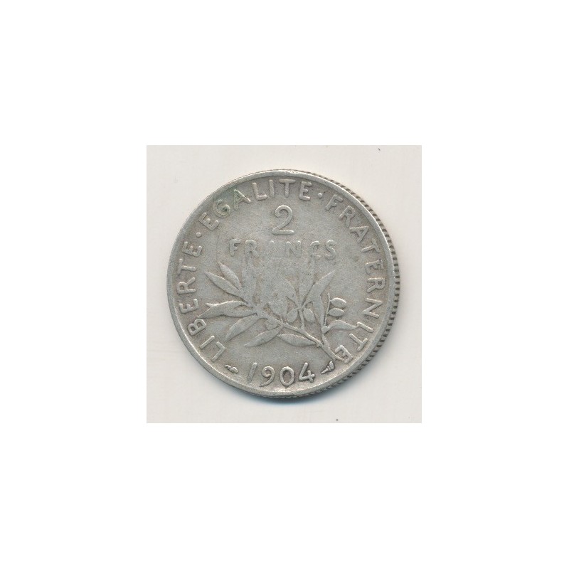 2 Francs Semeuse - 1904 - argent