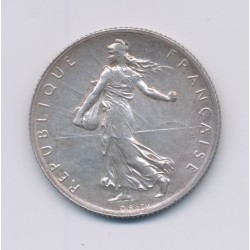 2 Francs Semeuse - 1908 - argent - SUP 2