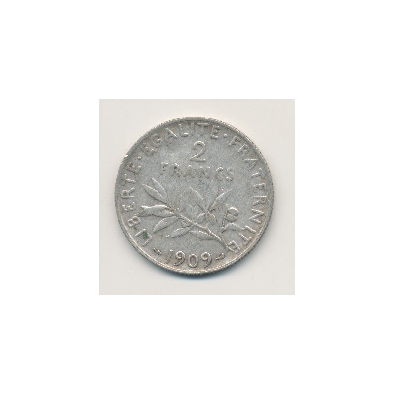 2 Francs Semeuse - 1909 - argent