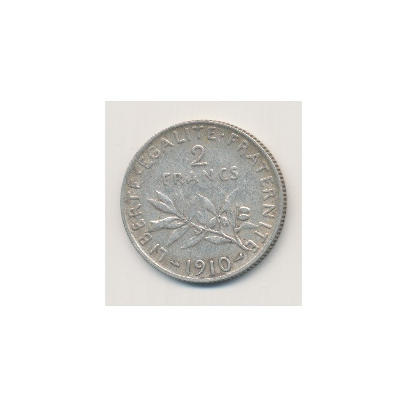 2 Francs Semeuse - 1910 - argent