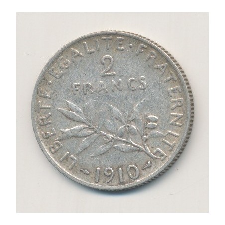 2 Francs Semeuse - 1910 - argent