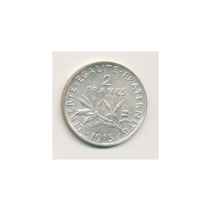 2 Francs Semeuse - 1915 - argent