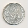 2 Francs Semeuse - 1915 - argent