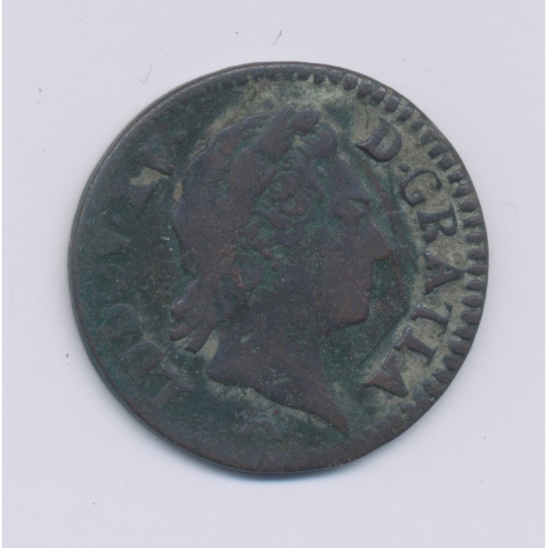 Louis XV - 1/2 Sol à la vieille tête - 1771 W Lille - TB