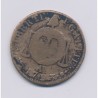 1 Sol aux balances - 1793 AA Metz - cuivre - B+
