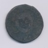 1 Sol aux balances - 1793 D Lyon - cuivre - B