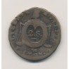 2 Sols à la balance - 1793 Pau - Cuivre - B