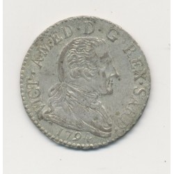 Italie - 20 Soldi - 1794 Turin - Piémont - Victor Amédée III - billon