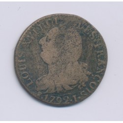 Louis XVI - 6 Deniers type français - 1792 I Limoges - B/TB