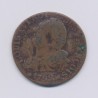 Louis XVI - 6 Deniers type françois - 1792 MA Marseille - B/TB
