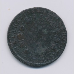 Louis XVI - 12 Deniers - 1791 MA Marseille - B/TB 2