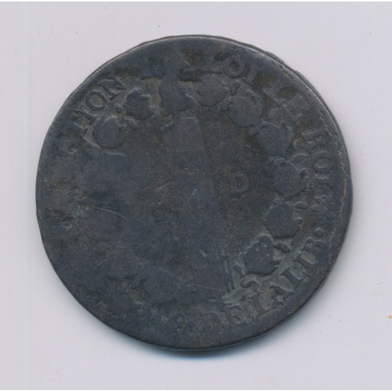 Louis XVI - 12 Deniers - 1792 BB Strasbourg - B