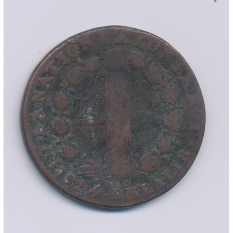 Louis XVI - 12 Deniers - 1792 D Lyon - TB/TB+