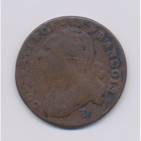 Louis XVI - 12 Deniers - 1792 I Limoges - TB