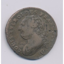 Louis XVI - 12 Deniers - 1792 Q Perpignan - TB+