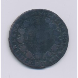 Louis XVI - 12 Deniers - 1793 MA Marseille - B/TB 2