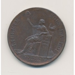 Monneron 2 Sols à la liberté assise - 1792 - SUP+