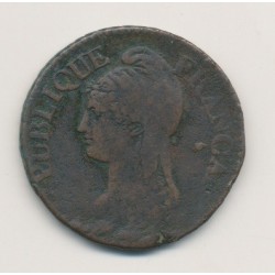 5 Centimes Dupré - Grand module - AN 5 R Orléans