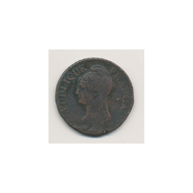 5 Centimes Dupré - Grand module - AN 5 R Orléans