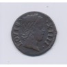 Louis XIV - Denier Tournoi - 1649 A Paris - cuivre - TB+