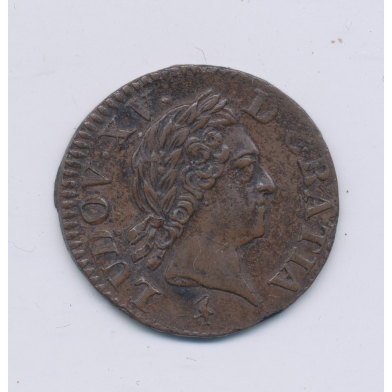 Louis XV - Liard - 1768 A Paris - cuivre - SUP+