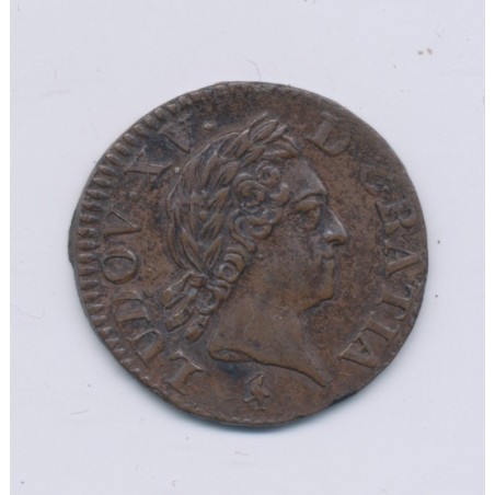 Louis XV - Liard - 1768 A Paris - cuivre - SUP+