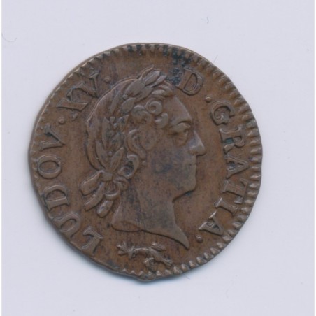 Louis XV - Liard - 1769 Besançon - cuivre - SUP+