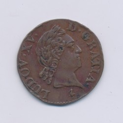 Louis XV - Liard - 1770 A Paris - cuivre - SUP+