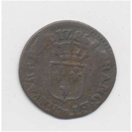 Louis XVI - Liard du Béarn - 1785 Pau - vaquette