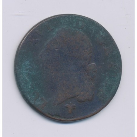 Louis XVI - Sol - 1779 H La rochelle - B
