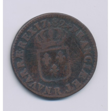 Louis XVI - Sol - 1782 R Orléans - B/TB